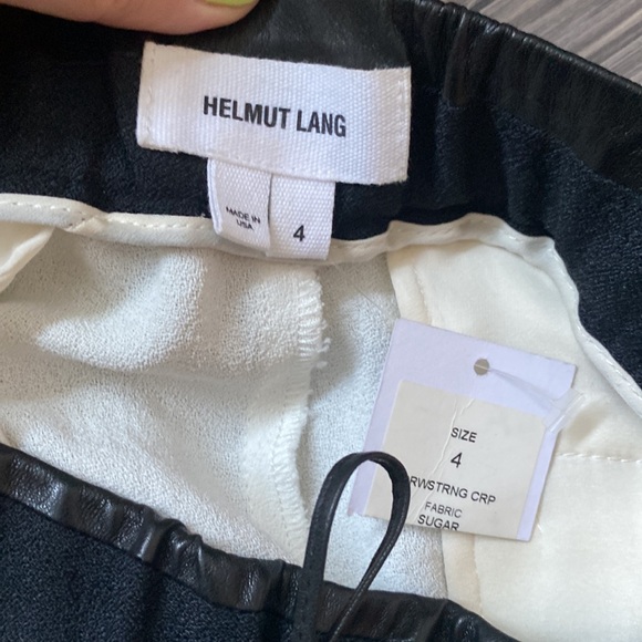 Helmut Lang Drawstring Crop Pants - NWT - Picture 11 of 12